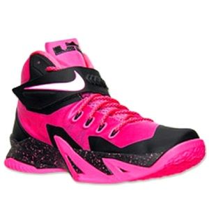 Mens Nike Zoom Lebron Soldier 8 “Think Pink”